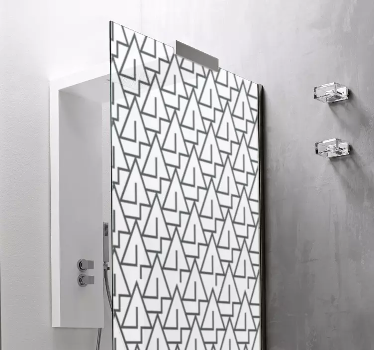 Trekanter bruser skærm klistermærke - TenStickers