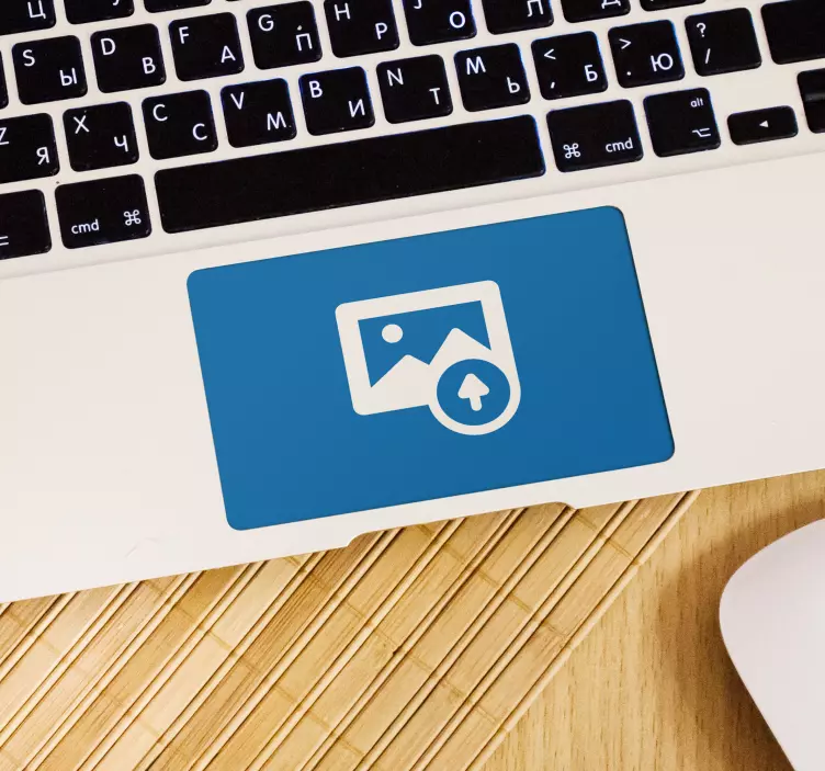 Upload dit billede Touchpad-klistermærke - TenStickers