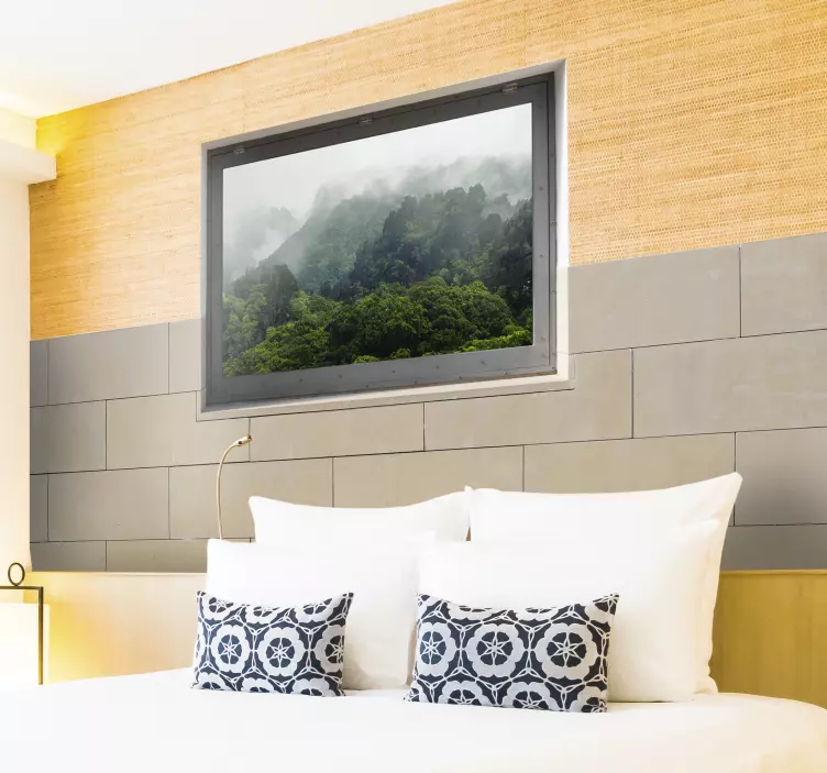 Vægmaleri med eget foto klistermærke - TenStickers