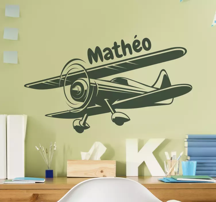 Vintage flydekoration wallsticker dyr - TenStickers