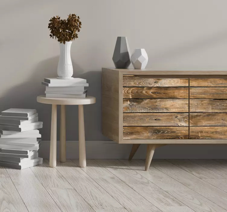 Mærkat med vintage møbelmøbler - TenStickers