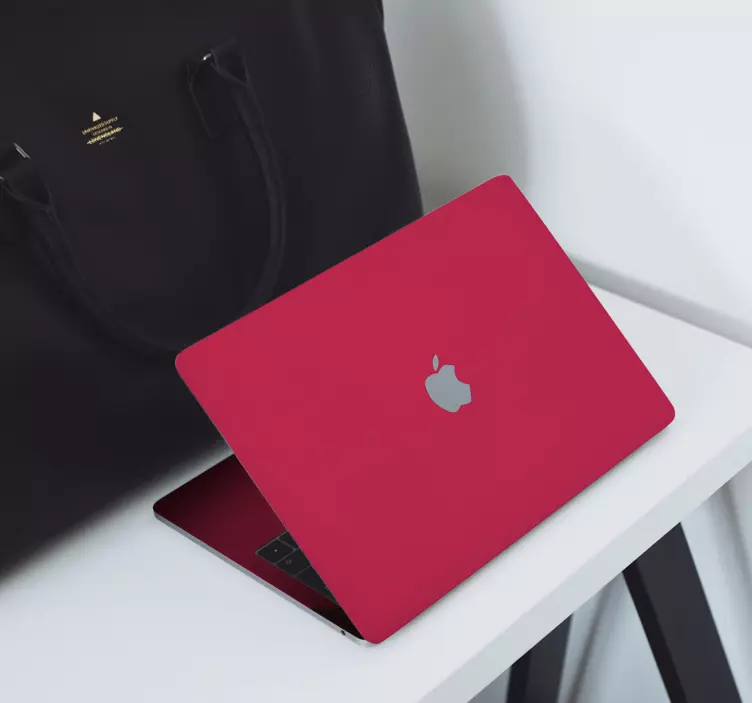 Viva magenta laptop sticker - TenStickers