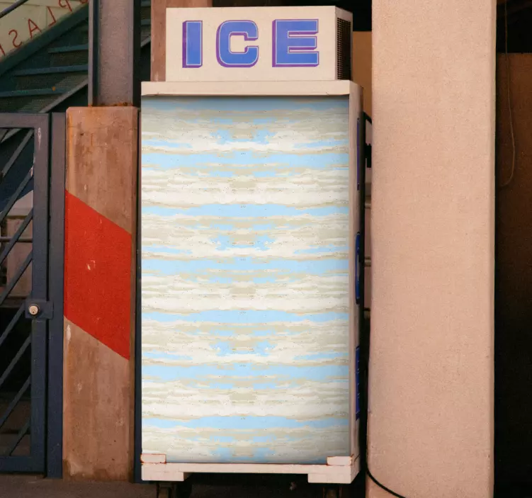 Wallsticker dyr cool kystmønster - TenStickers