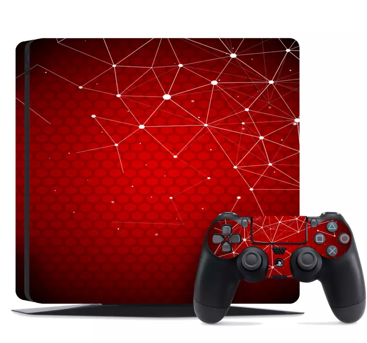 Webslinger ps4 vinyl klistermærker - TenStickers