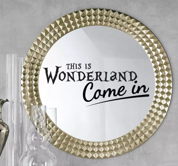 Wallstickers til børn - Wonderland - TenStickers