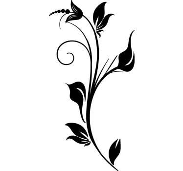 Wallstickers Blomster 1 - TenStickers