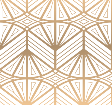 Art deco guld gradient folie til møbler - TenStickers