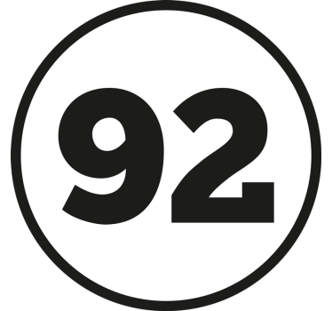 Rally nummer klistermærke til bil - TenStickers