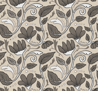 Vintage blomster folie til møbler - TenStickers