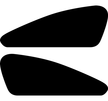 Monofarvet tank motorcykelklistermærke - TenStickers