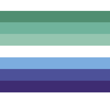 Homoseksuel flag klistermærke til bil - TenStickers