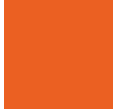 Blank orange farve køkken klistermærke - TenStickers