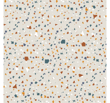 Terrazzo-imitation wallsticker dyr - TenStickers