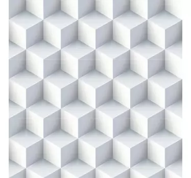 Gråt 3D kantbånd wallsticker - TenStickers