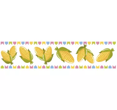 Majs kantbånd flise sticker - TenStickers