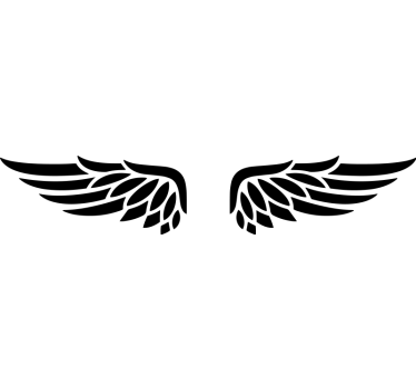 Vinger motorcykel design motorcykelklistermærke - TenStickers