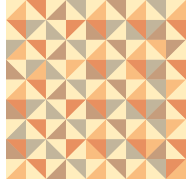 Folie til møbler boho varm geometri - TenStickers