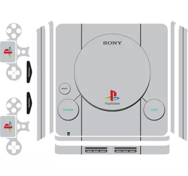 Ps4 hud retro playstation 1 - TenStickers