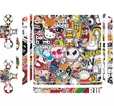 Bomuld original væg klistermærke - TenStickers