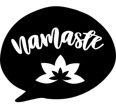 Namaste vægdekor - TenStickers