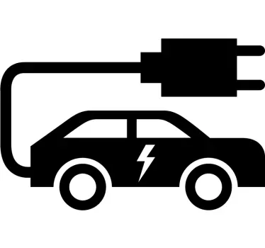 Elektriske køretøj klistermærke til bil - TenStickers