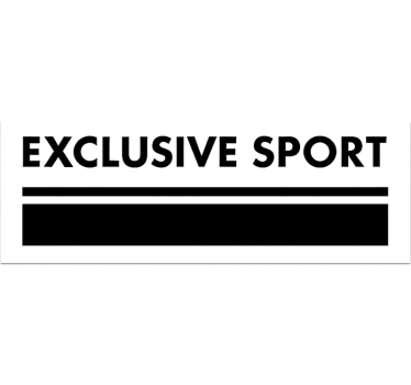 Klistermærke til bil eksklusive sportsseler - TenStickers
