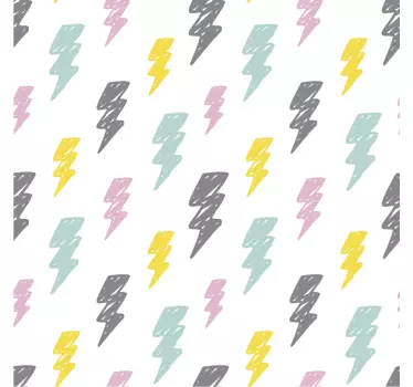 Lyn mønster klistermærke - TenStickers