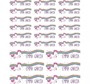Personlige notebook-klistermærker - TenStickers