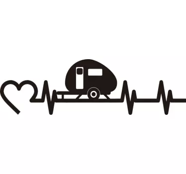 puls klistermærke til campingvogn - TenStickers