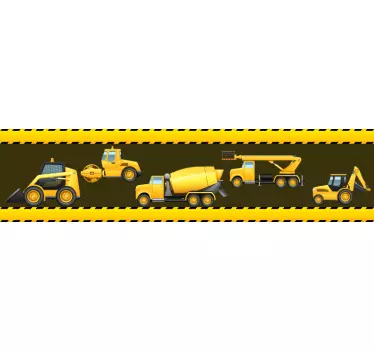 Klistermærke med graveregrænse - TenStickers