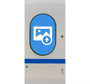 Metrodøre glasdør klistermærke - TenStickers