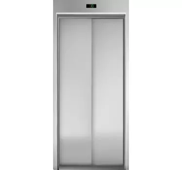 Klistermærke til elevatorglas - TenStickers