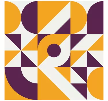Vintage abstrakte møbeldekorationer - TenStickers