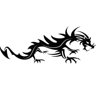 Dragoon bil mærkat - TenStickers
