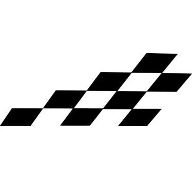 Racing billede bil mærkat - TenStickers