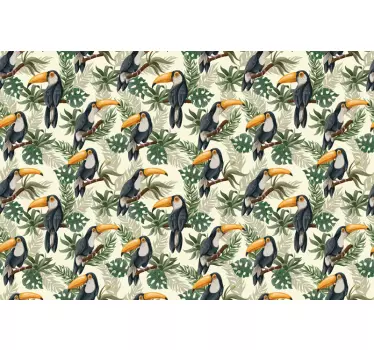 Jungle møbler mærkat - TenStickers