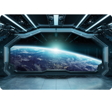 Ufo bærbar hud - TenStickers