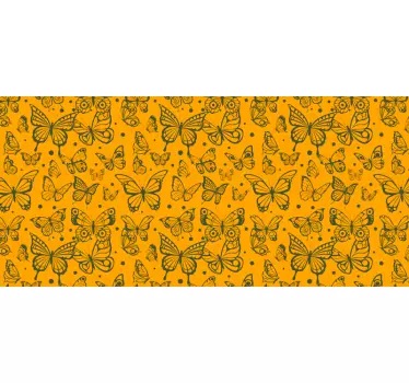 Trendy sommerfugle mærkater til møbler - TenStickers