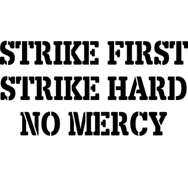 Cobra kai film citat væg klistermærker - TenStickers