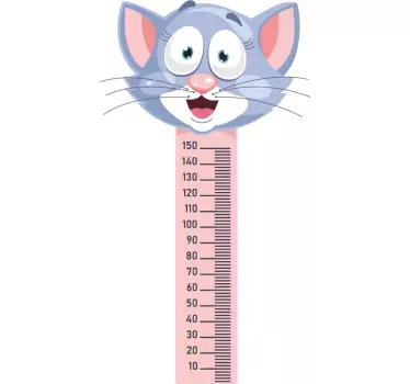 Målebånd til børn wallsticker - TenStickers