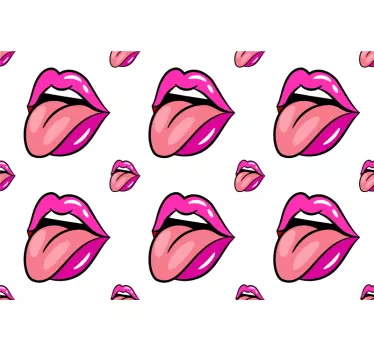 Billede om lyserøde mærkater til møbler - TenStickers