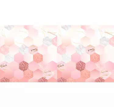 Pink marmor mærkater til møbler - TenStickers
