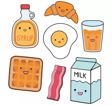 Anime mad væg klistermærke - TenStickers