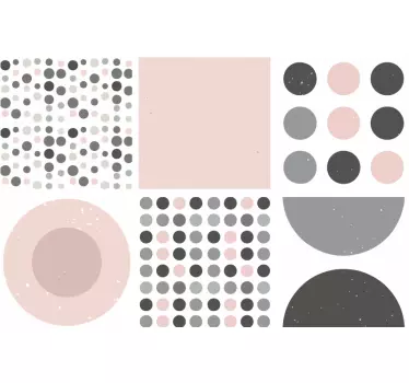 Nordisk mønster fliser overførsel - TenStickers