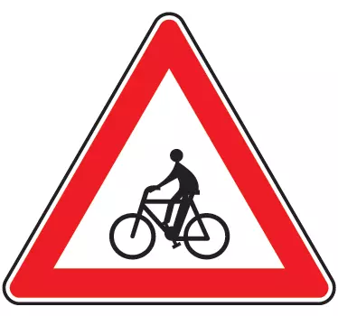 Klistermærke til cyklistpleje - TenStickers