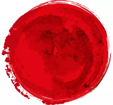 Japansk flag sol klistermærke - TenStickers
