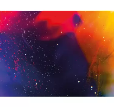 Folie til møbler i levende kosmisk virvel - TenStickers