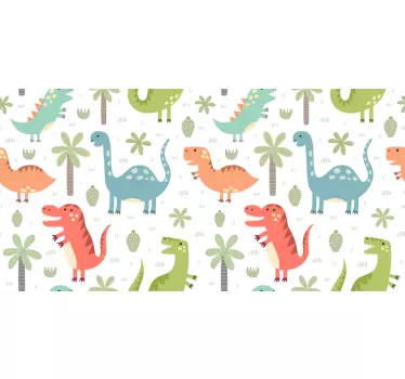 Glade dinosaurier kallax mærkater til møbler - TenStickers