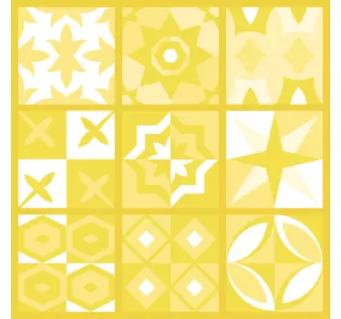 Lysende pantone fliser overførsel - TenStickers