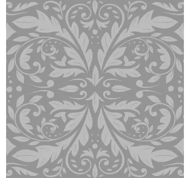 Folie til møbler med detaljeret botanisk design - TenStickers